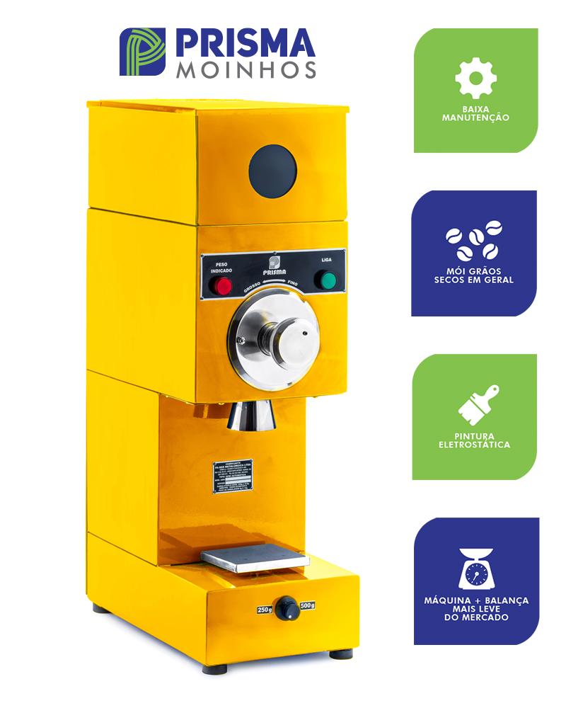 Detalhes do produto MÁQUINA DE MOER CAFÉ COM BALANÇA E MOTOR DE 1CV